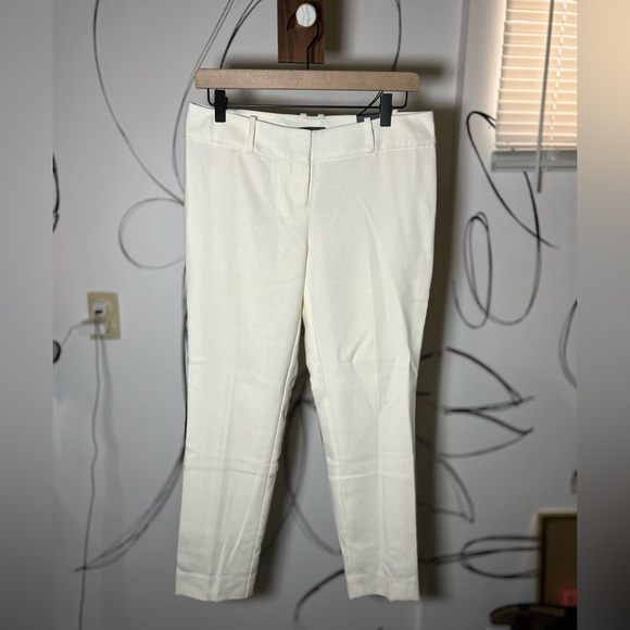 The Limited Pants - NEW The Limited Pencil Pant Low Rise Cream/Off White, Women’s Size 4